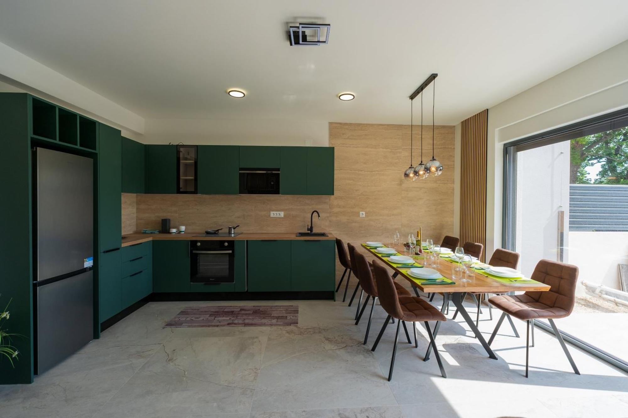 Three-Bedroom Premium Holiday Home Atmosfera With Private Pool&Sauna Водице Екстериор снимка