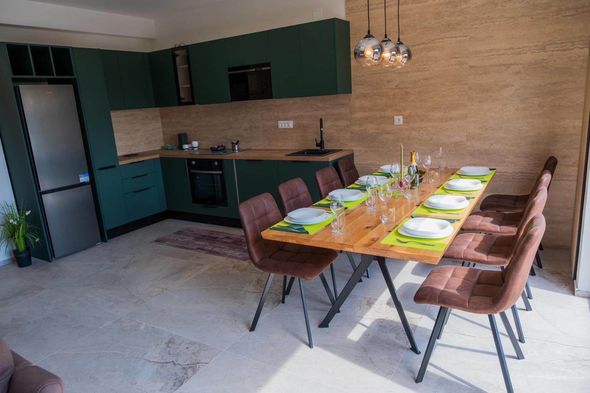Three-Bedroom Premium Holiday Home Atmosfera With Private Pool&Sauna Водице Екстериор снимка